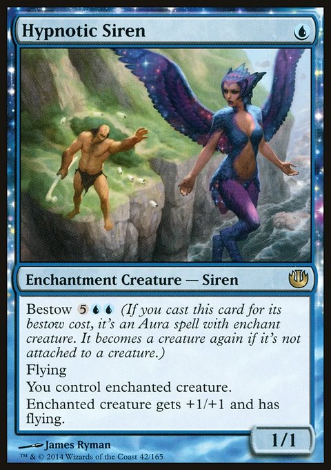 Hypnotic Siren, Journey into Nyx #42, Magic: The Gathering card
