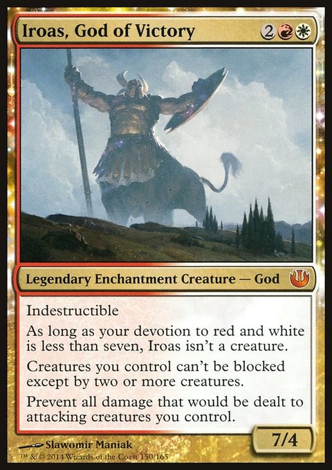 Iroas, God of Victory, Journey into Nyx #150, Magic: The Gathering card