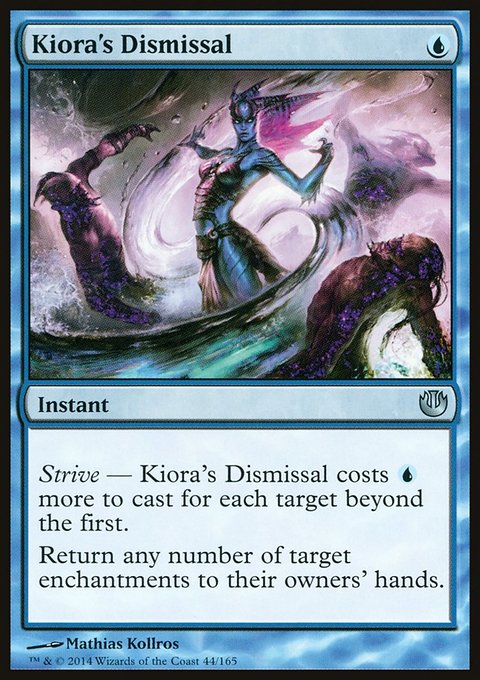 Kiora's Dismissal, Journey into Nyx #44, Magic: The Gathering card