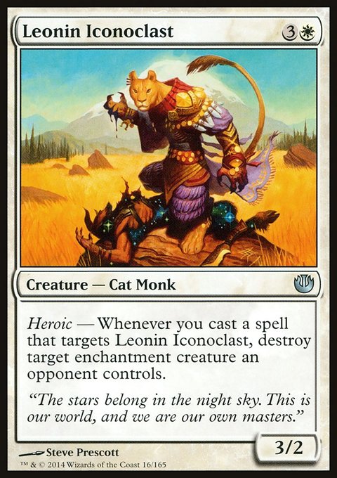 Leonin Iconoclast, Journey into Nyx #16, Magic: The Gathering card