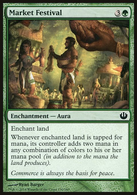 Market Festival, Journey into Nyx #130, Magic: The Gathering card