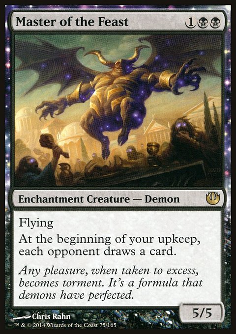 Master of the Feast, Journey into Nyx #75, Magic: The Gathering card