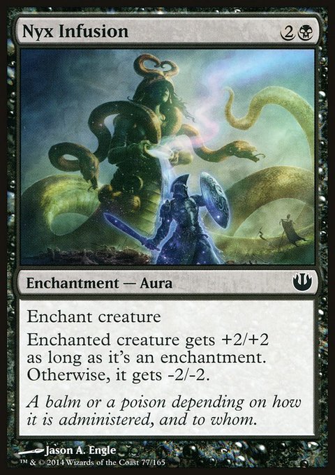 Nyx Infusion, Journey into Nyx #77, Magic: The Gathering card