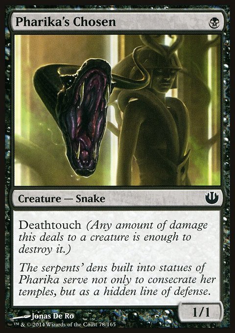 Pharika's Chosen, Journey into Nyx #78, Magic: The Gathering card