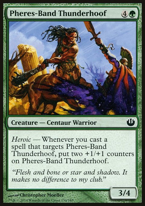 Pheres-Band Thunderhoof, Journey into Nyx #134, Magic: The Gathering card