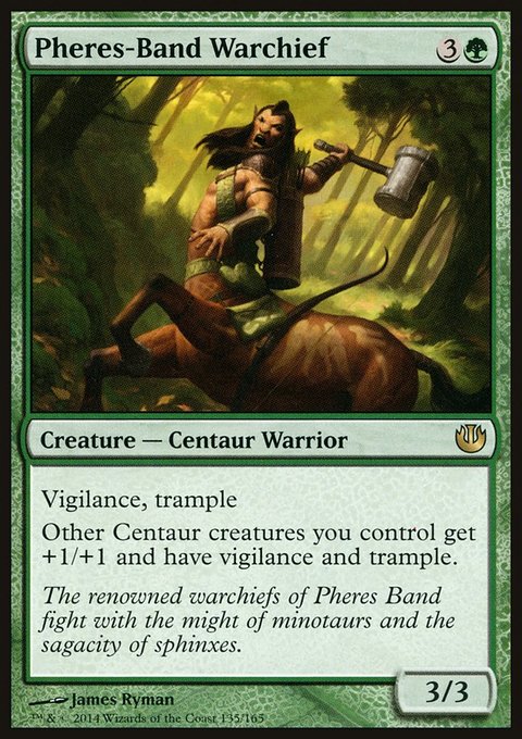 Pheres-Band Warchief, Journey into Nyx #135, Magic: The Gathering card