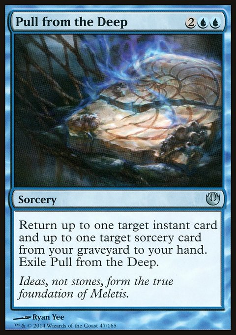 Pull from the Deep, Journey into Nyx #47, Magic: The Gathering card
