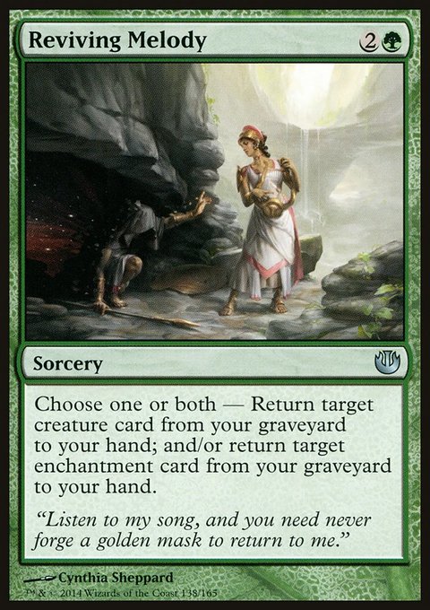 Reviving Melody, Journey into Nyx #138, Magic: The Gathering card