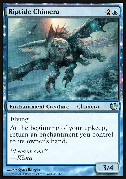 Riptide Chimera, Journey into Nyx #48, Magic: The Gathering card