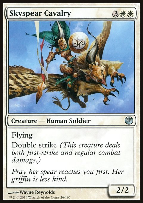 Skyspear Cavalry, Journey into Nyx #26, Magic: The Gathering card