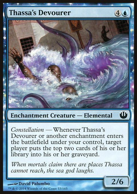 Thassa's Devourer, Journey into Nyx #53, Magic: The Gathering card