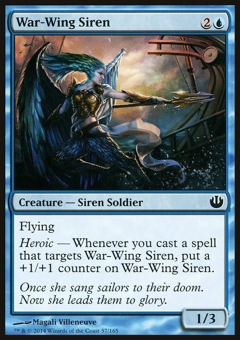War-Wing Siren, Journey into Nyx #57, Magic: The Gathering card