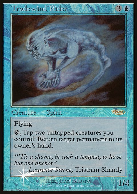 Tradewind Rider, Judge Gift Cards 2002 #2, Magic: The Gathering card