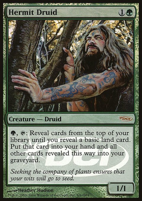 Hermit Druid, Judge Gift Cards 2004 #6, Magic: The Gathering card