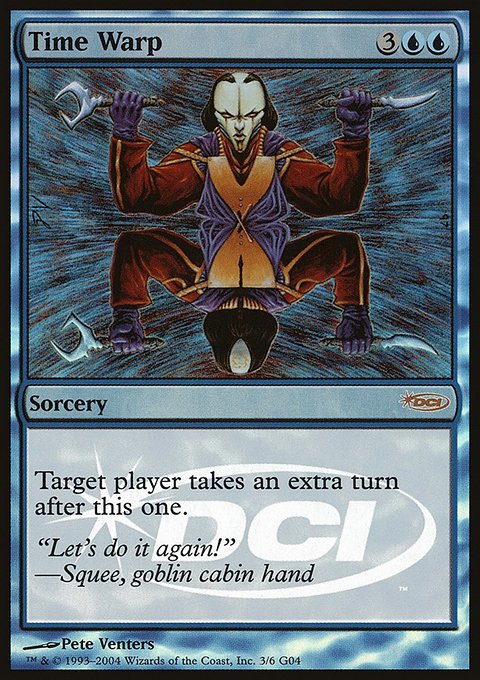 Time Warp, Judge Gift Cards 2004 #3, Magic: The Gathering card