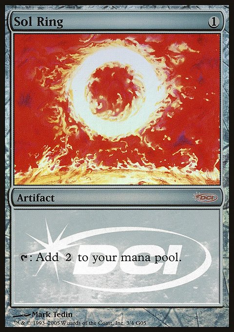Sol Ring, Judge Gift Cards 2005 #3, Magic: The Gathering card