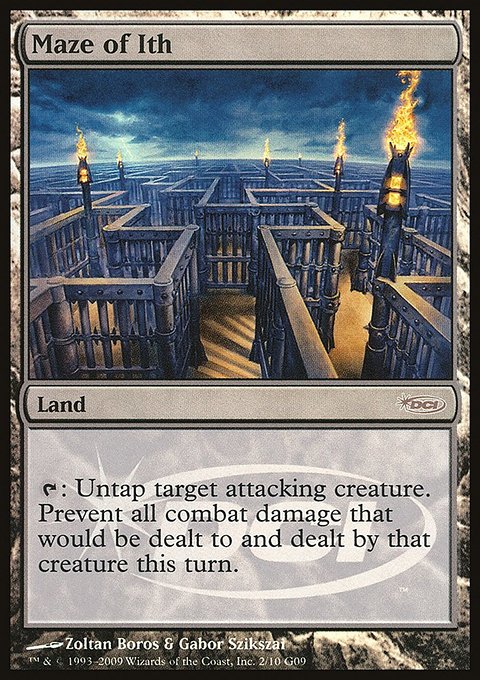 Maze of Ith, Judge Gift Cards 2009 #2, Magic: The Gathering card