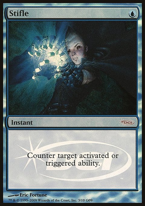 Stifle, Judge Gift Cards 2009 #3, Magic: The Gathering card