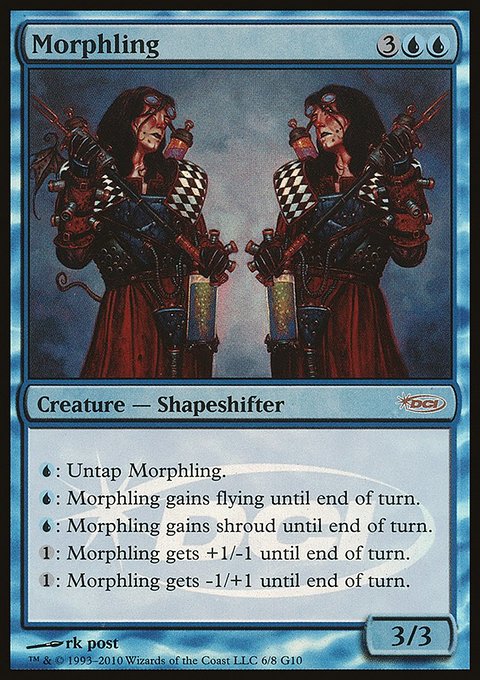 Morphling, Judge Gift Cards 2010 #6, Magic: The Gathering card