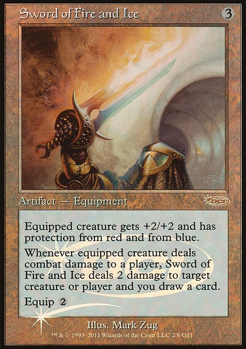 Sword of Fire and Ice, Judge Gift Cards 2011 #2, Magic: The Gathering card
