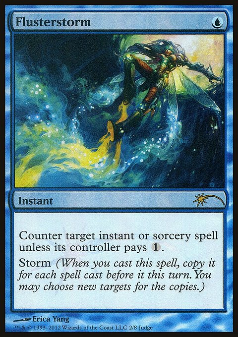 Flusterstorm, Judge Gift Cards 2012 #2, Magic: The Gathering card