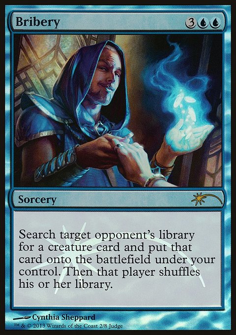 Bribery, Judge Gift Cards 2013 #2, Magic: The Gathering card