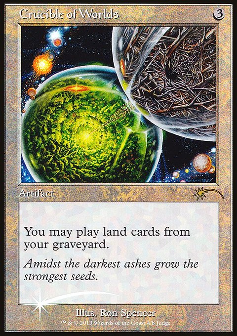 Crucible of Worlds, Judge Gift Cards 2013 #4, Magic: The Gathering card