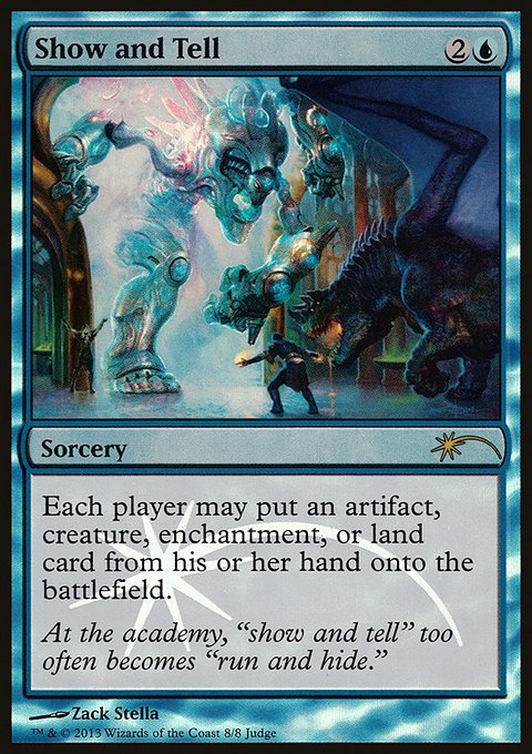 Show and Tell, Judge Gift Cards 2013 #8, Magic: The Gathering card