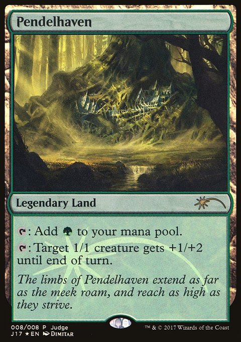 Pendelhaven, Judge Gift Cards 2017 #8, Magic: The Gathering card
