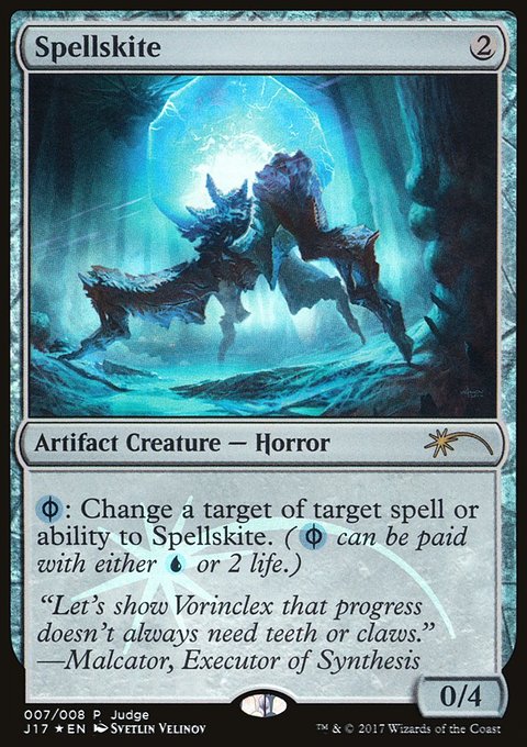 Spellskite, Judge Gift Cards 2017 #7, Magic: The Gathering card