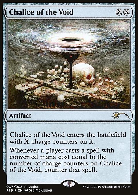 Chalice of the Void, Judge Gift Cards 2019 #7, Magic: The Gathering card