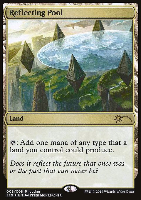 Reflecting Pool, Judge Gift Cards 2019 #8, Magic: The Gathering card