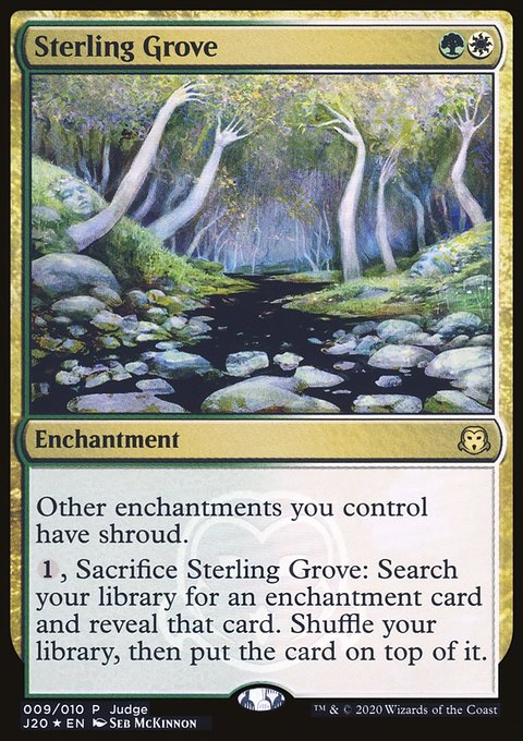 Sterling Grove, Judge Gift Cards 2020 #9, Magic: The Gathering card