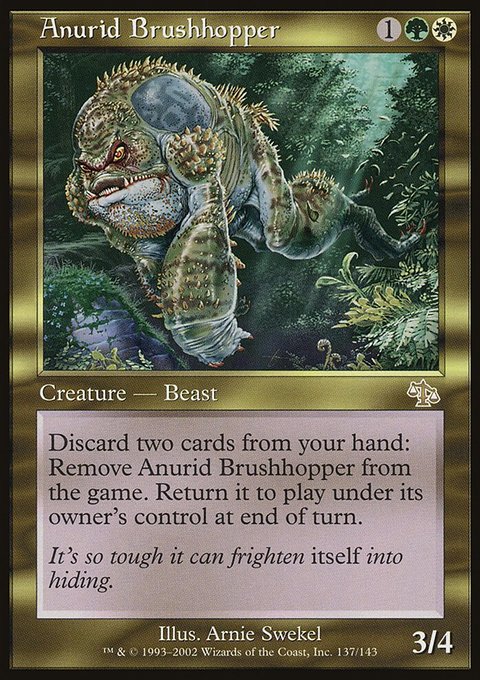 Anurid Brushhopper, Judgment #137, Magic: The Gathering card