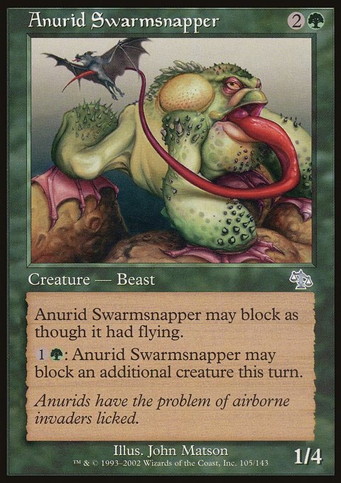 Anurid Swarmsnapper, Judgment #105, Magic: The Gathering card