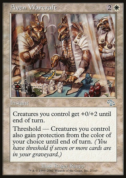 Aven Warcraft, Judgment #2, Magic: The Gathering card