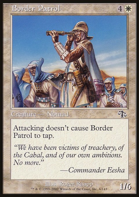 Border Patrol, Judgment #6, Magic: The Gathering card