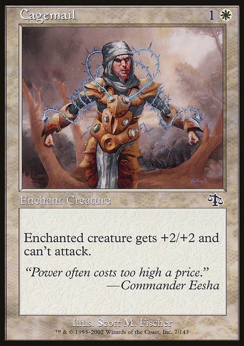 Cagemail, Judgment #7, Magic: The Gathering card
