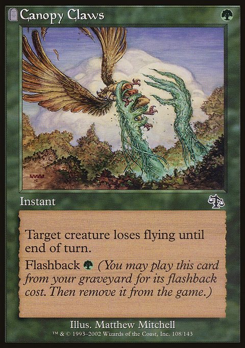 Canopy Claws, Judgment #108, Magic: The Gathering card