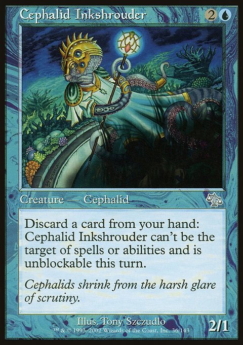Cephalid Inkshrouder, Judgment #36, Magic: The Gathering card