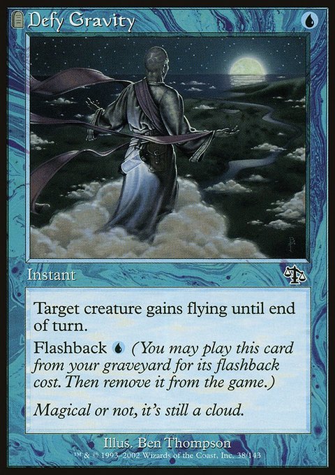 Defy Gravity, Judgment #38, Magic: The Gathering card