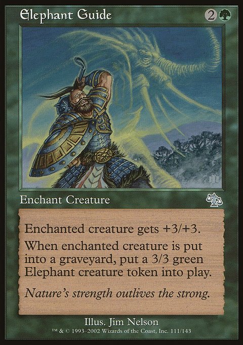 Elephant Guide, Judgment #111, Magic: The Gathering card