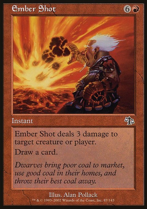Ember Shot, Judgment #87, Magic: The Gathering card