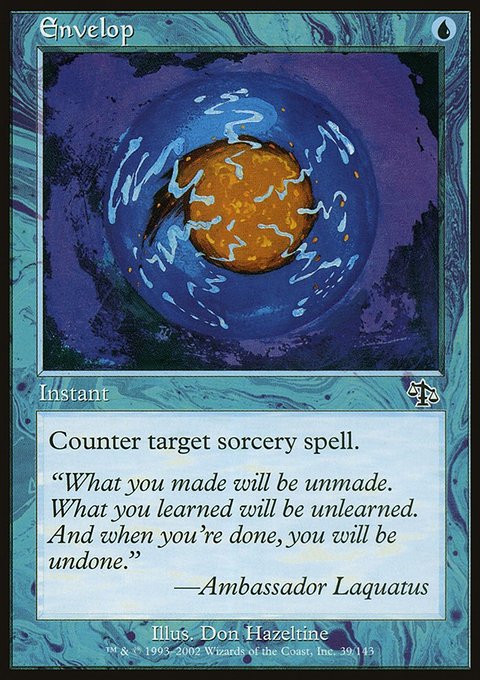 Envelop, Judgment #39, Magic: The Gathering card