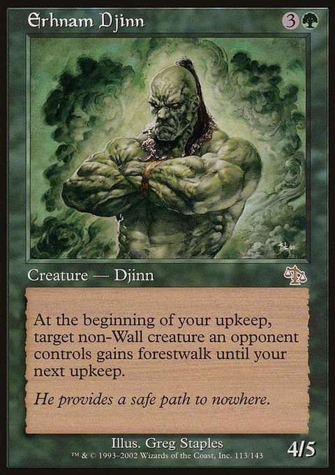 Erhnam Djinn, Judgment #113, Magic: The Gathering card