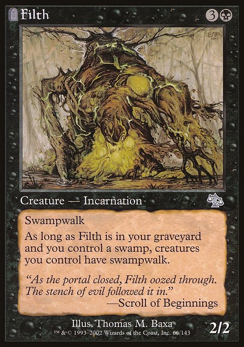 Filth, Judgment #66, Magic: The Gathering card