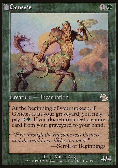 Genesis, Judgment #117, Magic: The Gathering card
