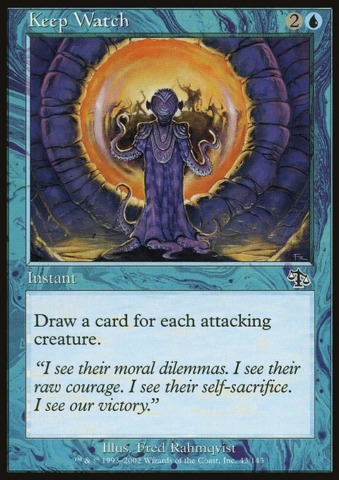 Keep Watch, Judgment #43, Magic: The Gathering card