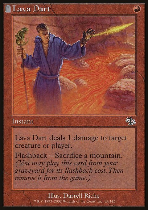 Lava Dart, Judgment #94, Magic: The Gathering card