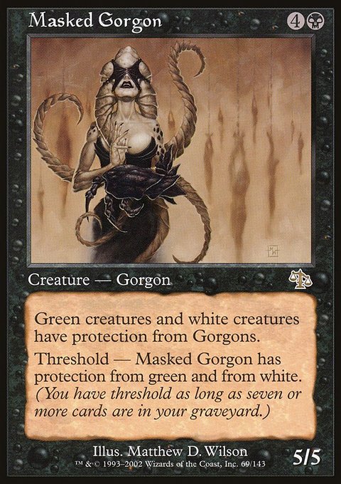 Masked Gorgon, Judgment #69, Magic: The Gathering card
